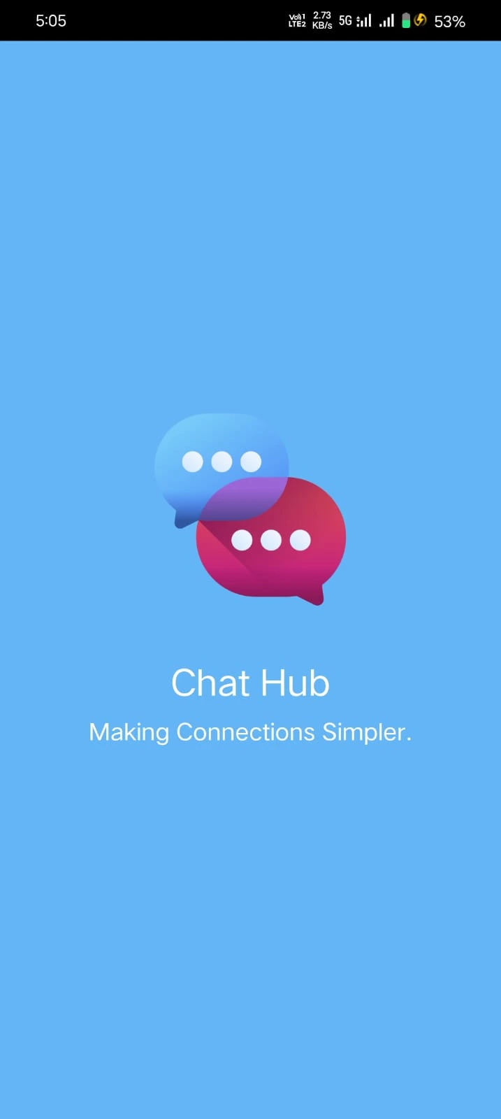 Chat application UI and branding design by Sudhanshu Kumar